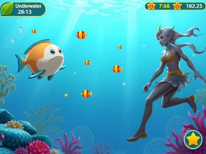 Underwater Riches Quest gameplay screenshot